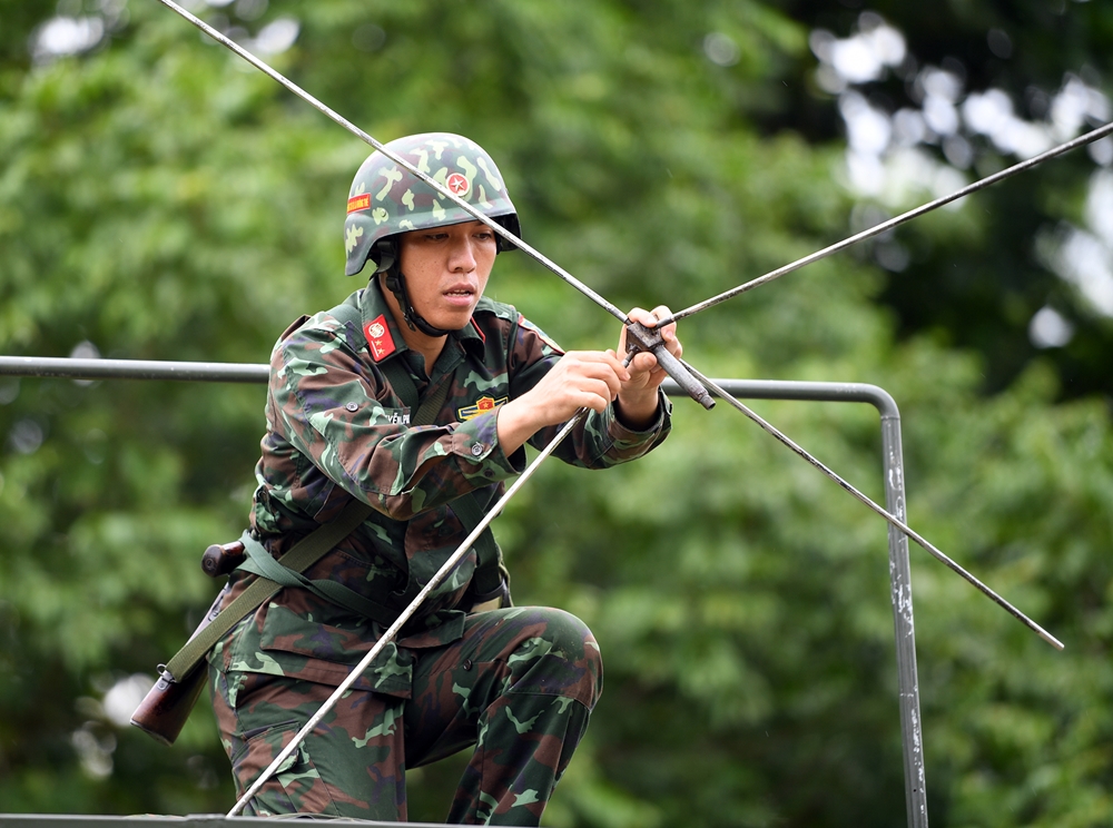 Tham gia Army Games 2021 đội tuyển Thông tin liên lạc sẽ thi đấu nội dung chiến sĩ thông tin 