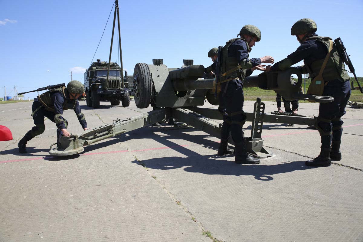 Đội tuyển Thợ quân khí Nga sẵn sàng tranh tài 

