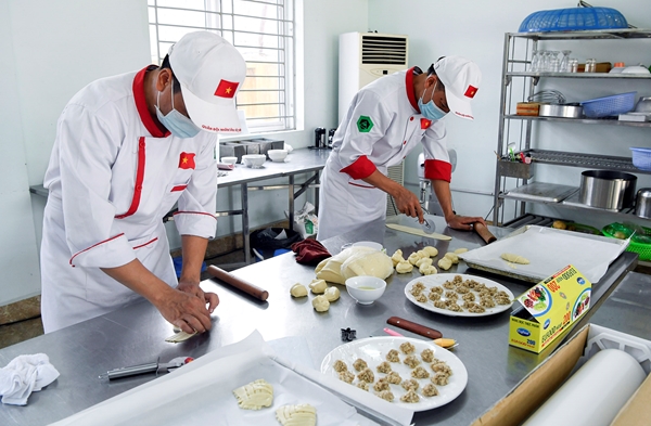 Những anh nuôi sẵn sàng tranh tài ở Army Games 2021