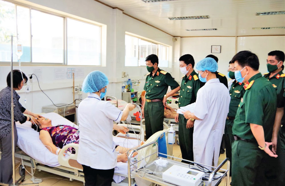 Mô hình quân  dân y kết hợp Nỗ lực vì sức khỏe nhân dân  Đăng trên báo  Bắc Giang