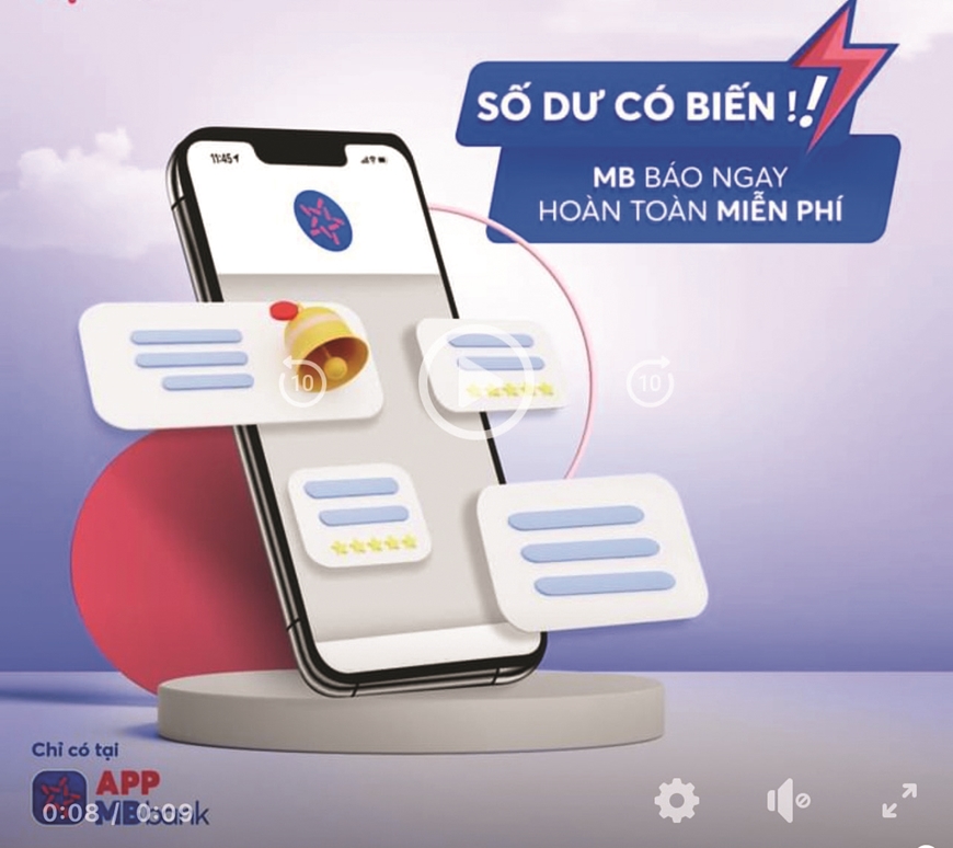 MBBank: Với MBBank, bạn được trải nghiệm những sản phẩm và dịch vụ chất lượng cao, cùng với mức lãi suất hấp dẫn. Bảo vệ thông tin và tiền tệ của khách hàng là ưu tiên hàng đầu của MBBank, cho phép bạn yên tâm tận hưởng những sản phẩm và dịch vụ đạt chuẩn quốc tế. Với MBBank, bạn lại được hưởng thụ những dịch vụ tối ưu và an toàn nhất.