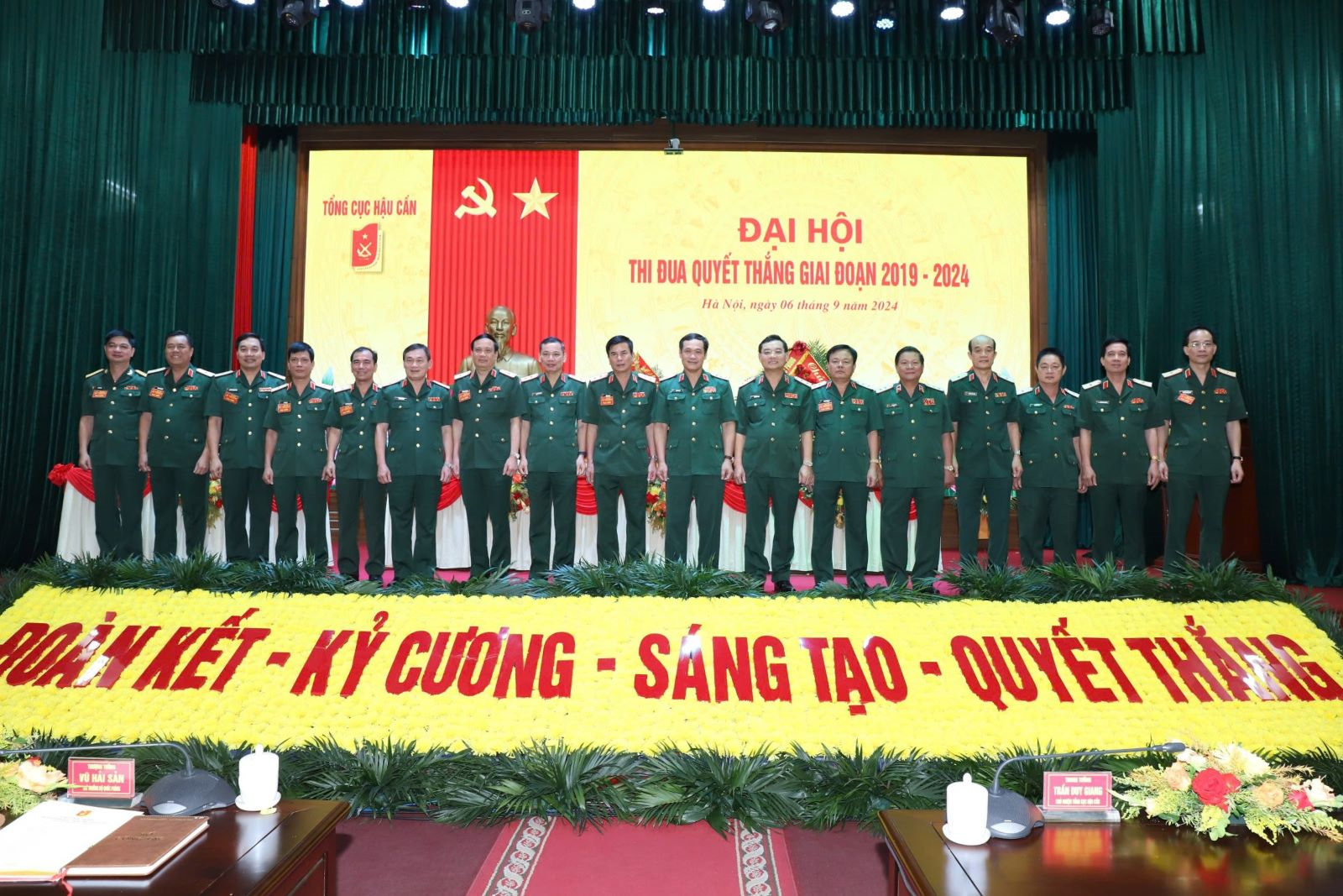 Một số hình ảnh Đại hội Thi đua Quyết thắng Tổng cục Hậu cần giai đoạn 2019-2024

