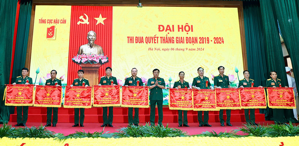 Một số hình ảnh Đại hội Thi đua Quyết thắng Tổng cục Hậu cần giai đoạn 2019-2024