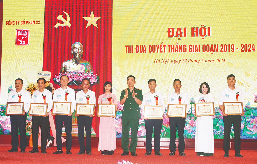 Một số hình ảnh Công ty cổ phần 22/Tổng cục Hậu cần