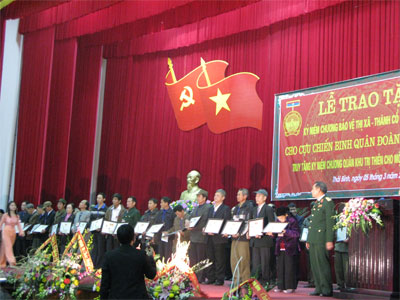 Chiến sĩ  “sư đoàn Thép” năm xưa trên quê lúa