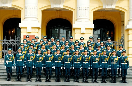 Quân phục của Đội danh dự Bộ đội Phòng không - Không quân