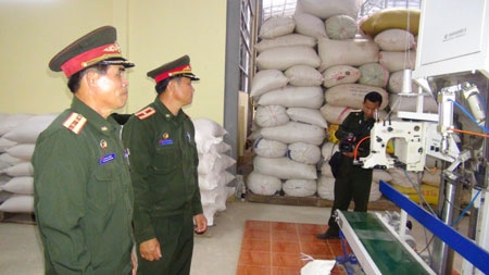 Đây là Xưởng xay sát gạo của Sư đoàn 1, có thể tự cung cấp gạo cho bộ đội sử dụng và dự trữ SSCĐ.