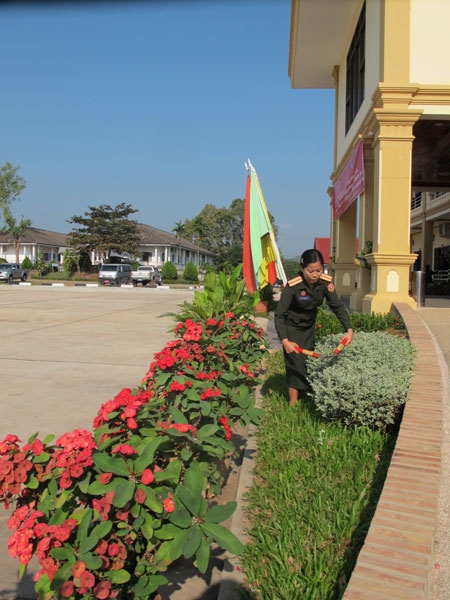 Các đơn vị địa phương, nhiều nơi được đầu tư xây dựng cơ bản, doanh trại chính quy, sạch, đẹp...