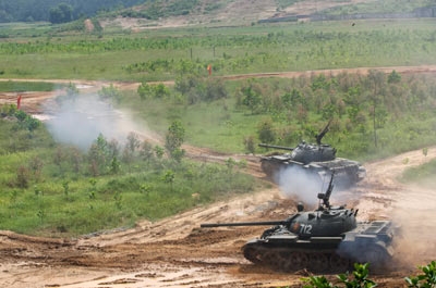 Triển khai đội hình chiến đấu