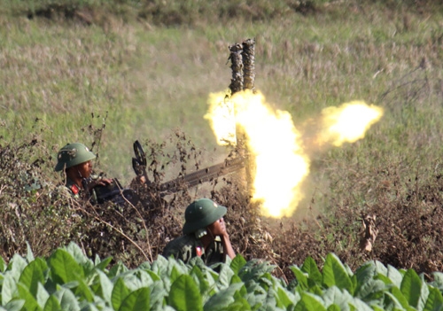 Vượt qua mọi khó khăn, các chiến sĩ đã hoàn thành nhiệm vụ