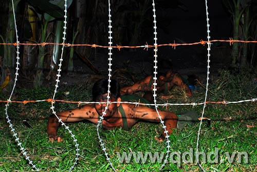 Tiếp cận hàng rào thép gai