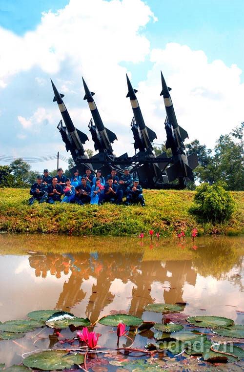 Phút giải lao bên trận địa Tiểu đoàn 166, Trung đoàn tên lửa 276
