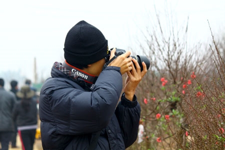 Mà còn cuốn hút cả những “tay máy” chuyên nghiệp