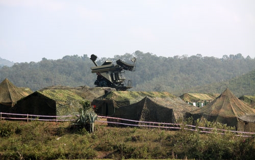 Một góc trận địa