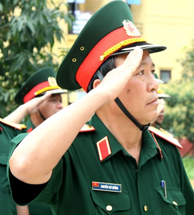 Hăng say luyện tập như thuở binh nhì