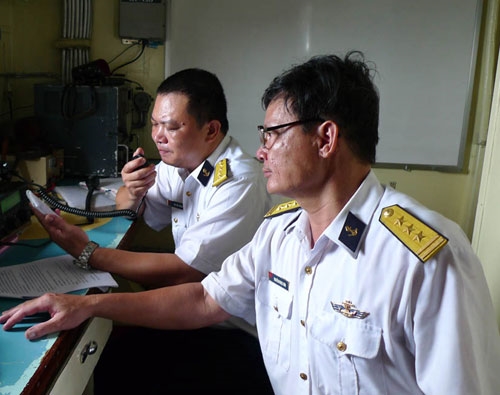 Thượng tá Nguyễn Ngọc Sơn, Phó Lữ đoàn trưởng Lữ đoàn 161, Vùng C Hải quân, chỉ huy biên đội tàu Hải quân nhân dân Việt Nam tham gia tuần tra liên hợp và diễn tập chống cướp biển với Hải quân Trung Quốc. Trong suốt thời gian diễn ra hoạt động của hai biên đội tàu, Thượng tá Nguyễn Ngọc Sơn luôn có mặt trong ca bin chỉ huy Kỳ hạm HQ861, chỉ đạo xử lý các tình huống, đảm bảo hoàn thành thắng lợi nhiệm vụ.