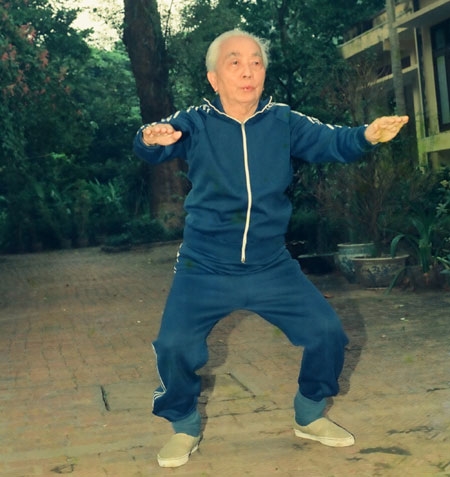 Đại tướng là người yêu thích tập thể dục, rèn luyện sức khỏe...