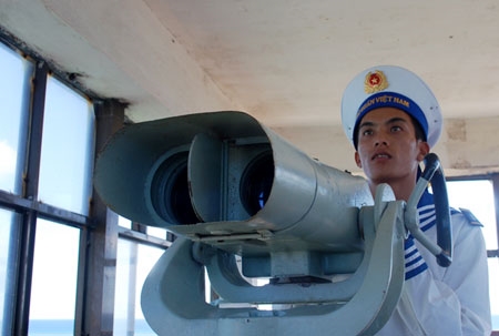 Trên vọng quan sát.
