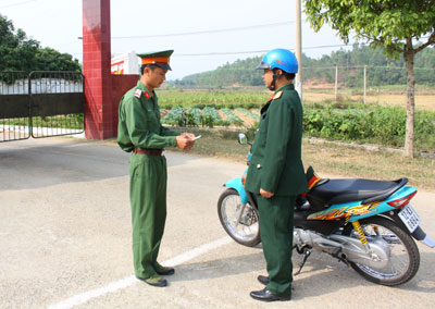 PHÒNG NGỪA TAI NẠN GIAO THÔNG TRONG QUÂN ĐỘI