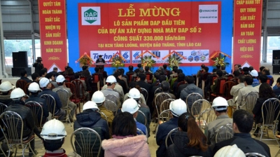 Lao Cai’s DAP fertilizer plant starts operating