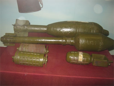 Vũ khí của Ngành hậu cần quân đội chế tạo
trong thời kỳ kháng chiến chống thực dân Pháp