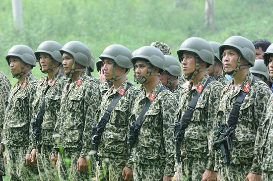 Những chiến đấu viên quả cảm hoàn thành tốt nhiệm vụ