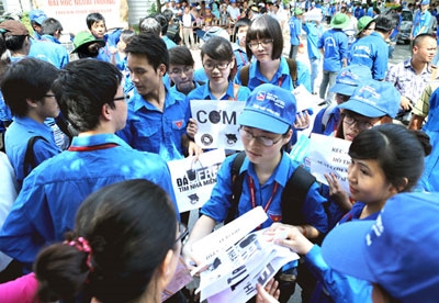 Những địa điểm có suất cơm miễn phí làm nức lòng thí sinh và người nhà ở tỉnh xa về Hà Nội tham gia dự thi.