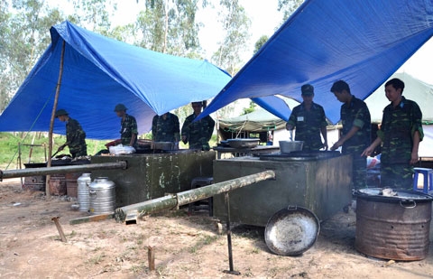 Bếp Hoàng Cầm cải tiến.