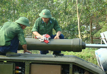 Bảo quản bệ phóng đạn