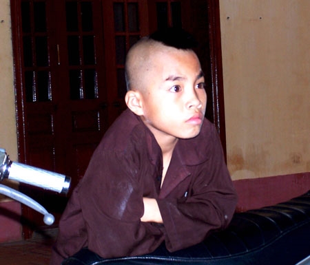 Chú tiểu chùa Linh Ứng-Hà Nam