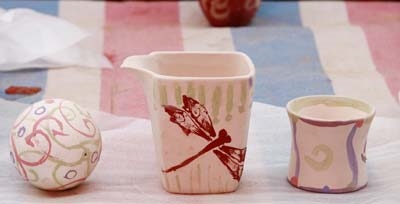 Những sản phẩm thể hiện tính sáng tạo và khiếu thẩm mỹ của từng bé