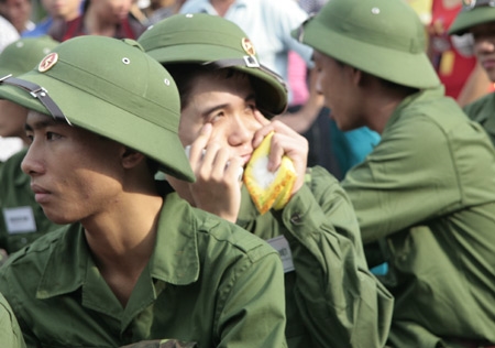 Vẫn còn những nét tinh nghịch của tuổi mới lớn…