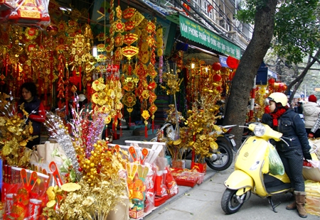 Đường phố ấm áp hơn với nhiều sắc màu