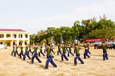 Hội thao đồng diễn thể dục ở Đoàn N91