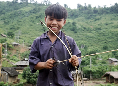 “Cung thủ” nhí