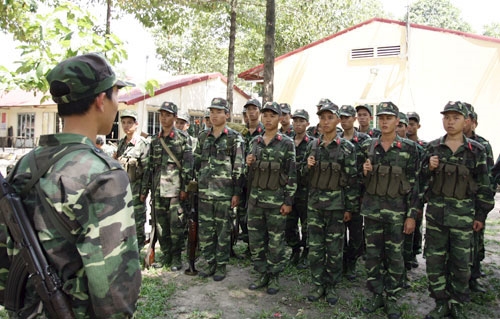 Trung đội bộ binh 17, Đại đội bộ binh 7, Tiểu đoàn bộ binh 2 nhận xét, rút kinh nghiệm sau buổi tập cá nhân đánh địch ngoài công sự