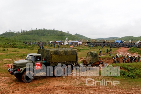 Phân đội PPK 37mm thực hành cơ động nhanh