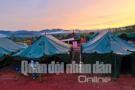 Bình minh trên trường bắn quốc gia TB-1