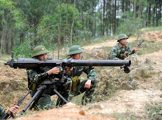 Nghiên cứu tính năng và bố trí các loại hỏa lực