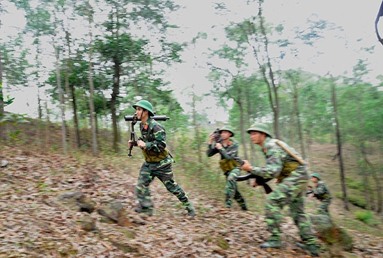 Luyện tập cơ động trong chiến đấu tiến công