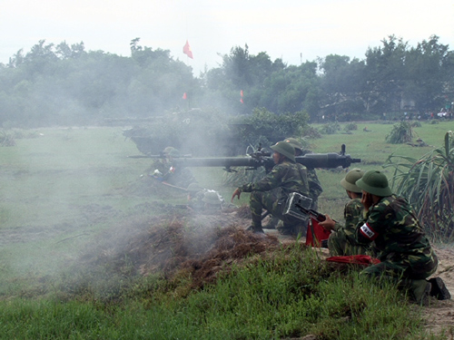 Diễn tập khu vực phòng thủ tỉnh Quảng Trị năm 2013