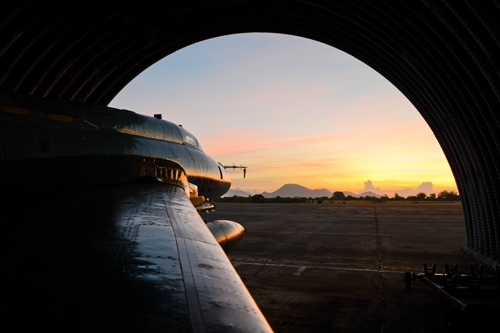 Trực sẵn sàng cất cánh làm nhiệm vụ.