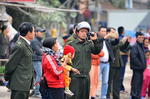 Ai cũng muốn ghi lại cho riêng mình hình ảnh đẹp của các vận động viên.