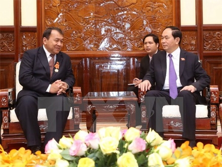 President bids farewell to Cambodian Ambassador