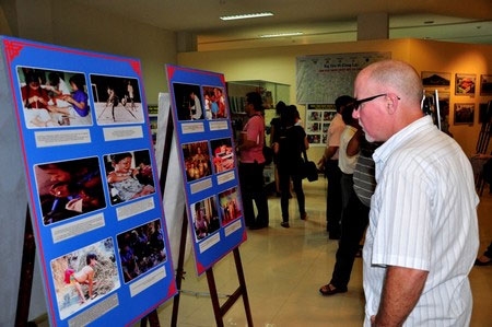 Exhibition on impacts of AO dioxin opens in Dong Nai