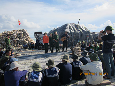 A-lô với... Trường Sa!