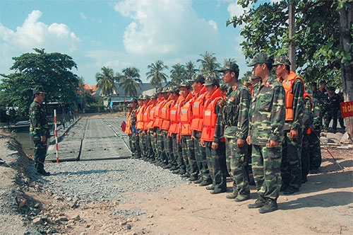 Rút kinh nghiệm sau diễn tập.