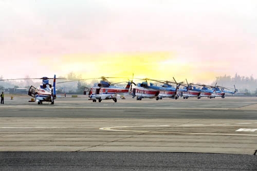 Buổi sáng trên Sân bay Vũng Tàu.