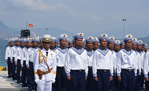 Khối chiến sĩ hải quân.