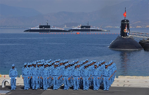 Các đơn vị tàu ngầm lớp Kilo của Hải quân nhân dân Việt Nam.